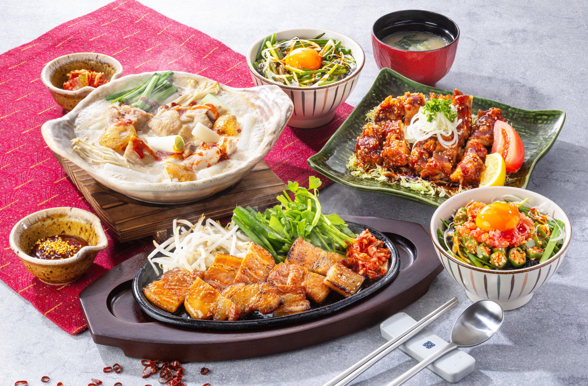 本場の美味しさにひと工夫！大戸屋流「韓国食堂」